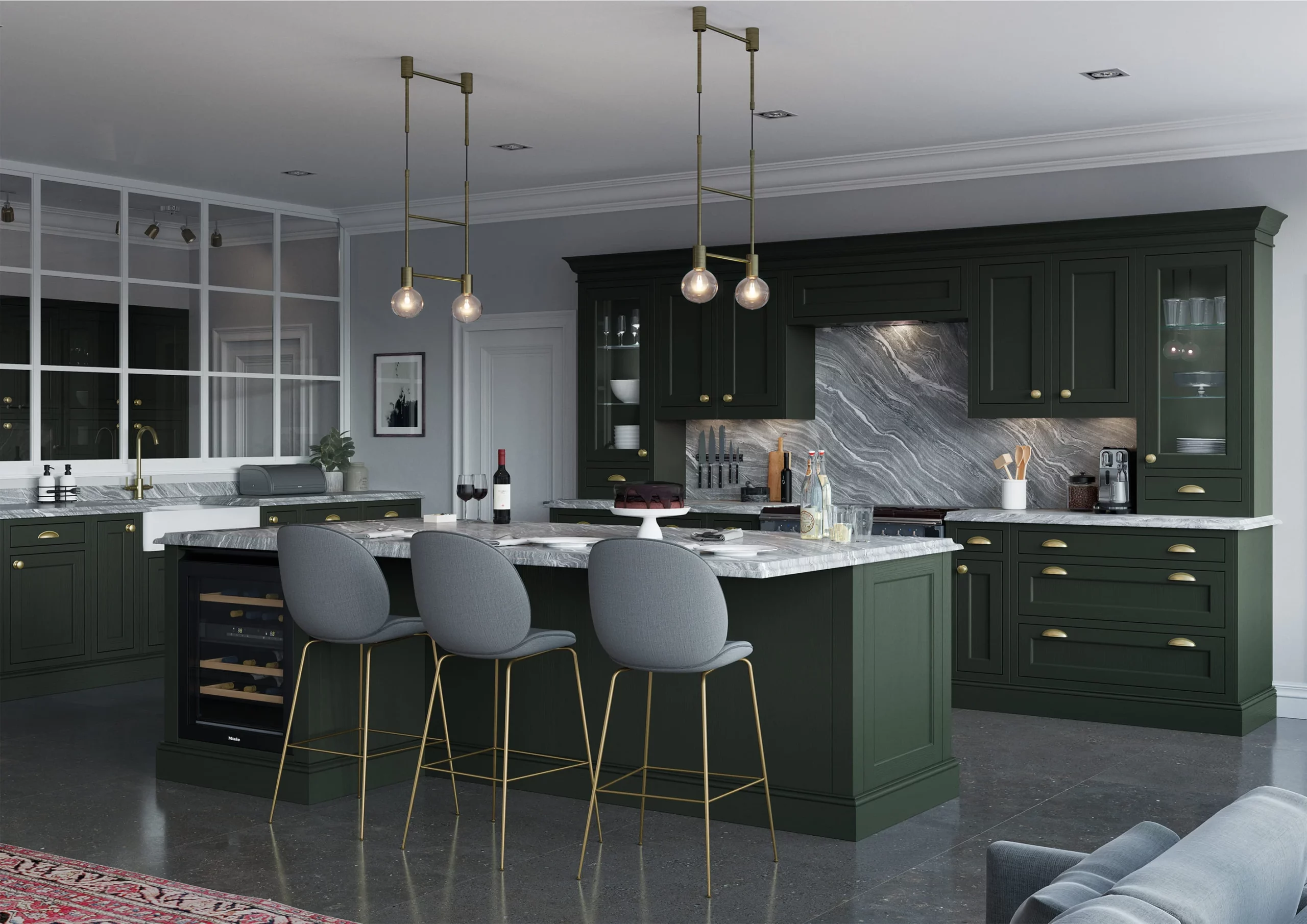 belgravia-deep-forest-classic-traditional-kitchen-uform (2)